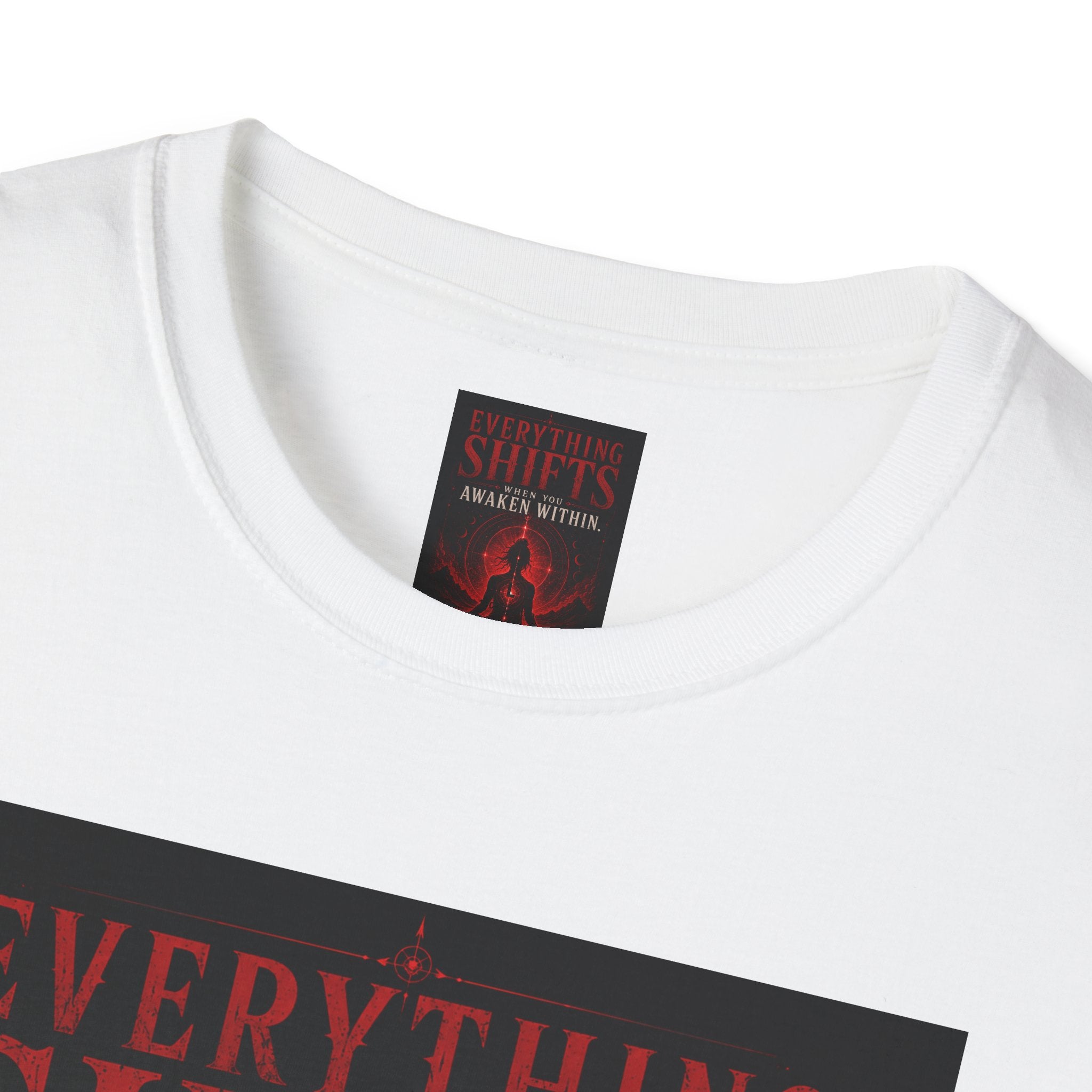 Awaken Within T‑Shirt — "Everything Shifts When You Awaken Within" Spiritual Meditation Tee