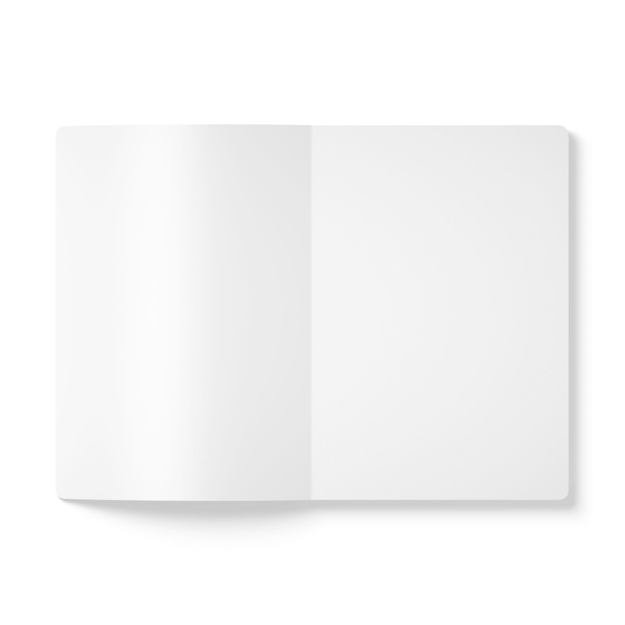 Meditative Moon Journal — Red Cosmic Yoga Softcover Journal